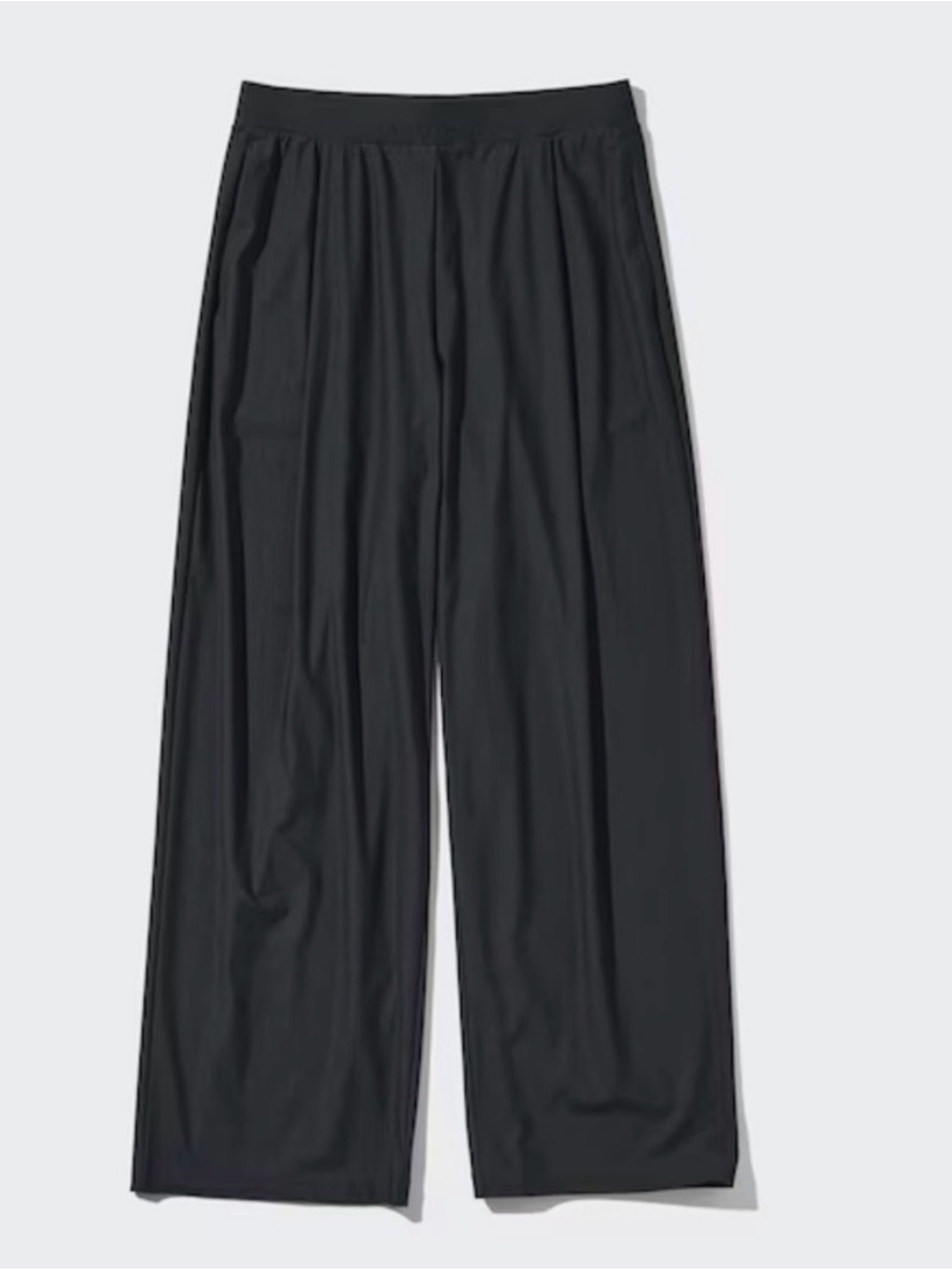 Uniqlo Ultra Stretch AIRism Straight Wide Pants